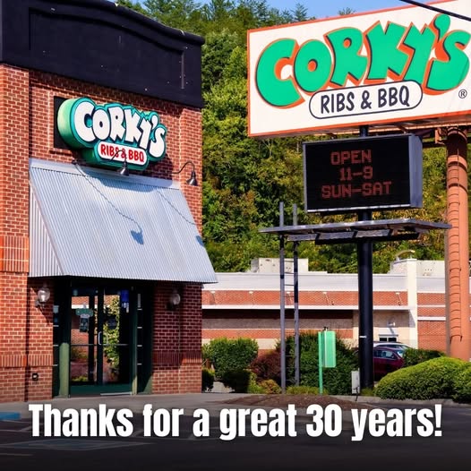 Goodbye from Corky's